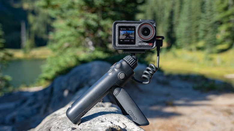 best handlebar accessory for dji action 5 pro camera​